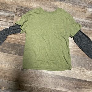 Cat Jack, size 5, green and grey